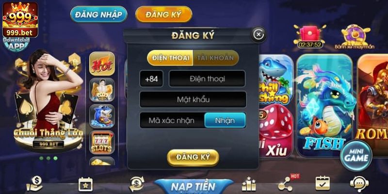 Hướng dẫn về cách vào đăng ký 999bet