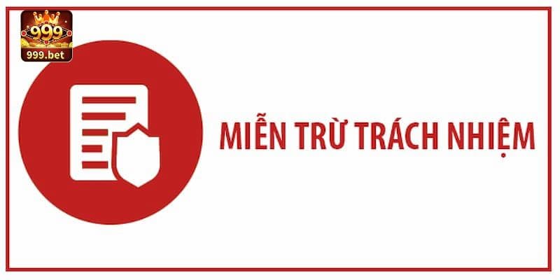 Miễn trừ trách nhiệm